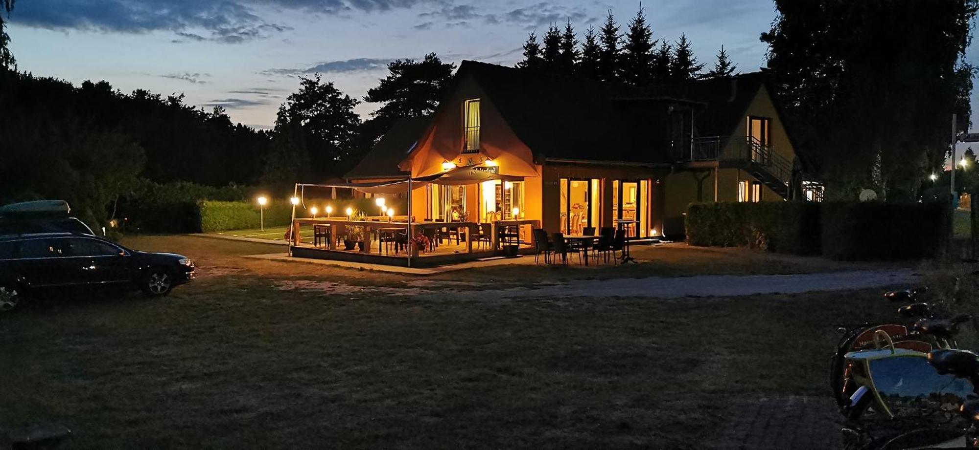 Pension Achterland Mellenthin Esterno foto