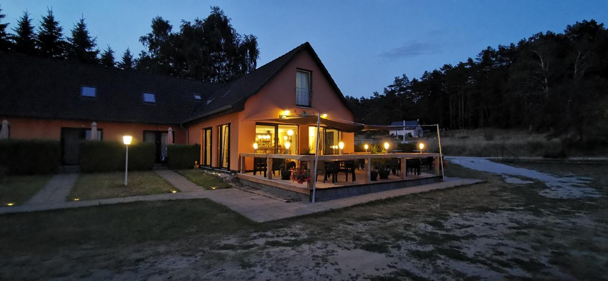 Pension Achterland Mellenthin Esterno foto