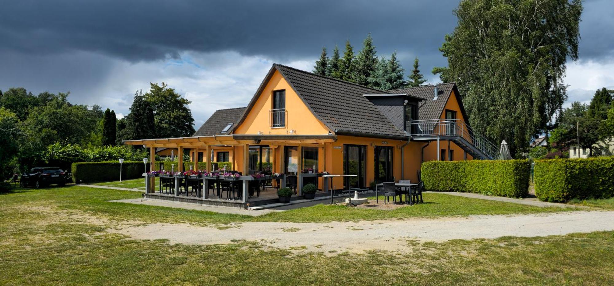 Pension Achterland Mellenthin Esterno foto