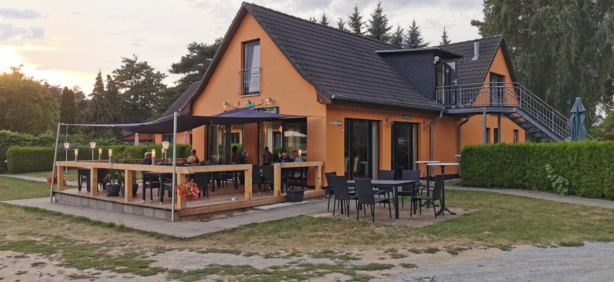 Pension Achterland Mellenthin Esterno foto